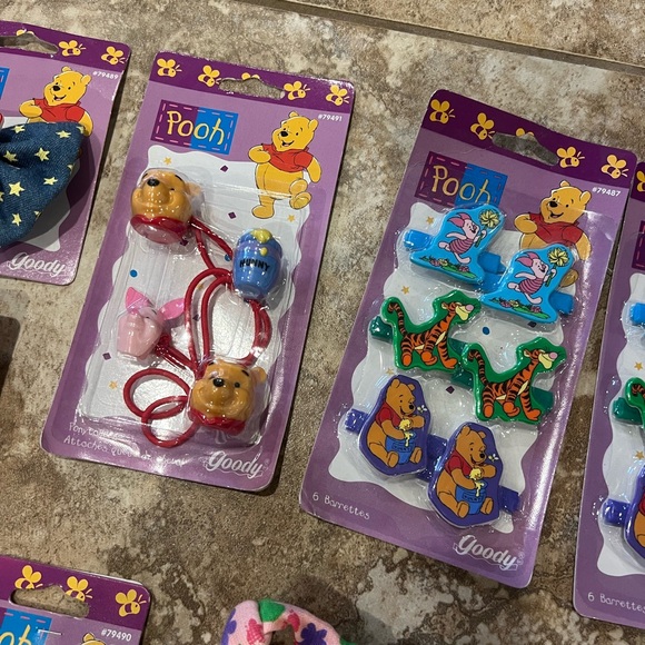 Pooh Dead stock Hair accessories from the 1990’s Disney - Picture 4 of 6
